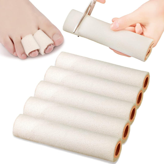 Hyggear™ Corrector de Dedo en Martillo - Manga para Dedos en Martillo con Superposición Tamaño Mediano, Protectores de Dedo de Esponja para Dedos en Martillo