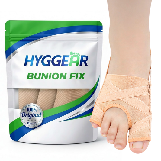 Hyggear Corrector de Juanetes, Enderezador de Dedos Gordos Transpirable para Mujeres y Hombres, Corrección y Alivio de Juanetes - 8636724527635