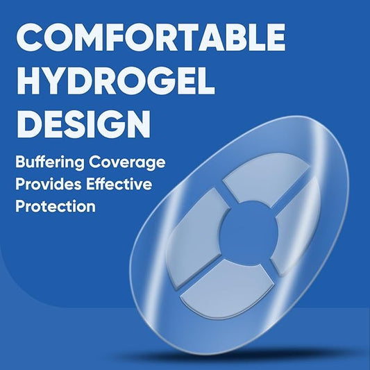 Almohadillas para juanetes Hyggear, almohadillas para aliviar el dolor de juanetes para protección contra la presión del zapato y la fricción, autoadhesivas y resistentes al agua, aptas para zapatos