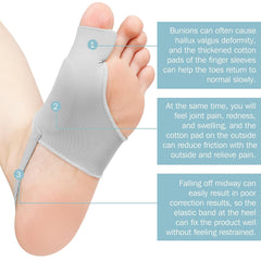 HYGGEAR CORRECTOR DE JUANETES Y HALLUX VALGUS PARA DEDO GORDO DEL PIE