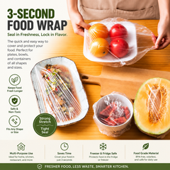 Hyggear Reusable Stretch Food Covers - 20 Covers Pack - 8387647823595