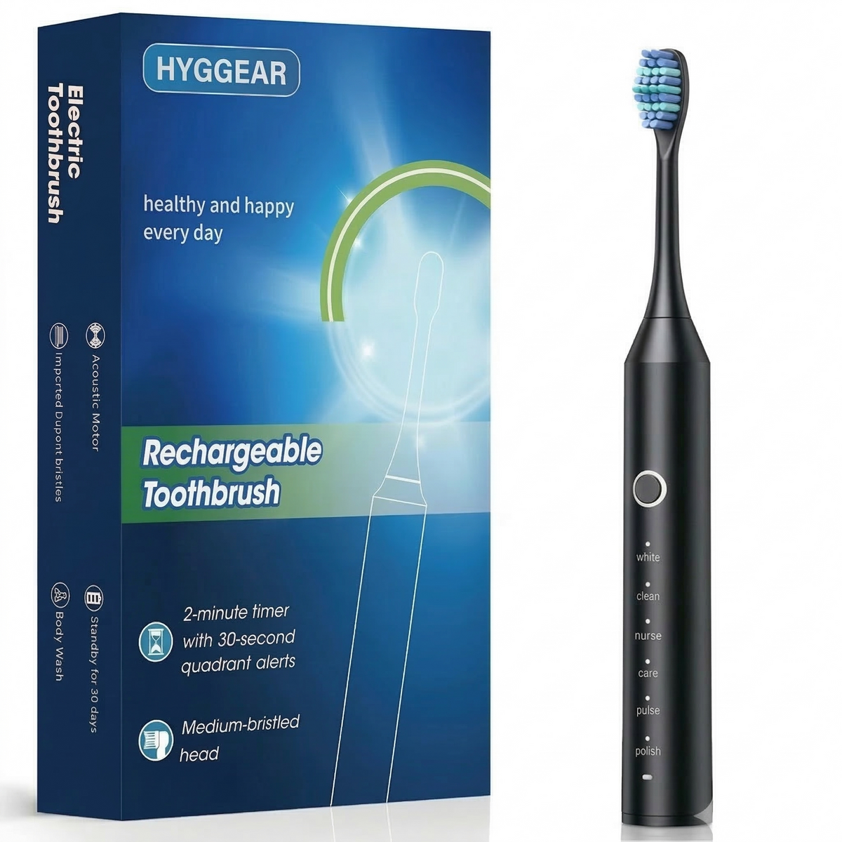 Cepillo de Dientes Eléctrico Hyggear - 83297589607826927