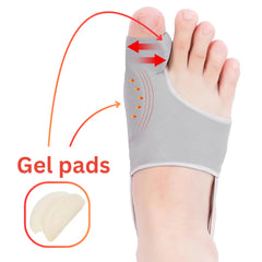 Corrector de juanetes para dedo gordo del pie Higgear [Hallux Valgus]